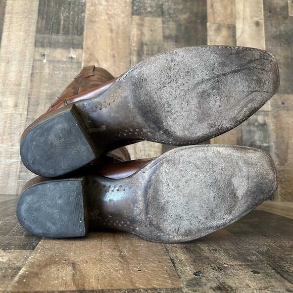 Lucchese Handmade Classics L1506 French Toe Western Cowboy Boots Mens 11.5 D - Picture 3 of 12